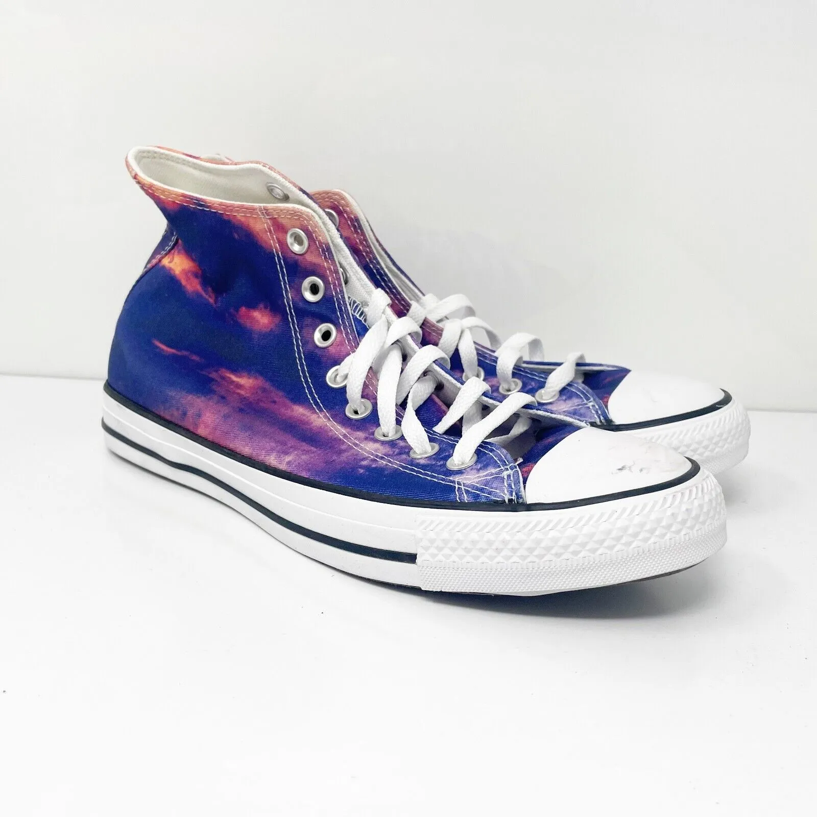 Converse Womens Chuck Taylor All Star Hi 569772F Blue Casual Shoes Sneakers 11