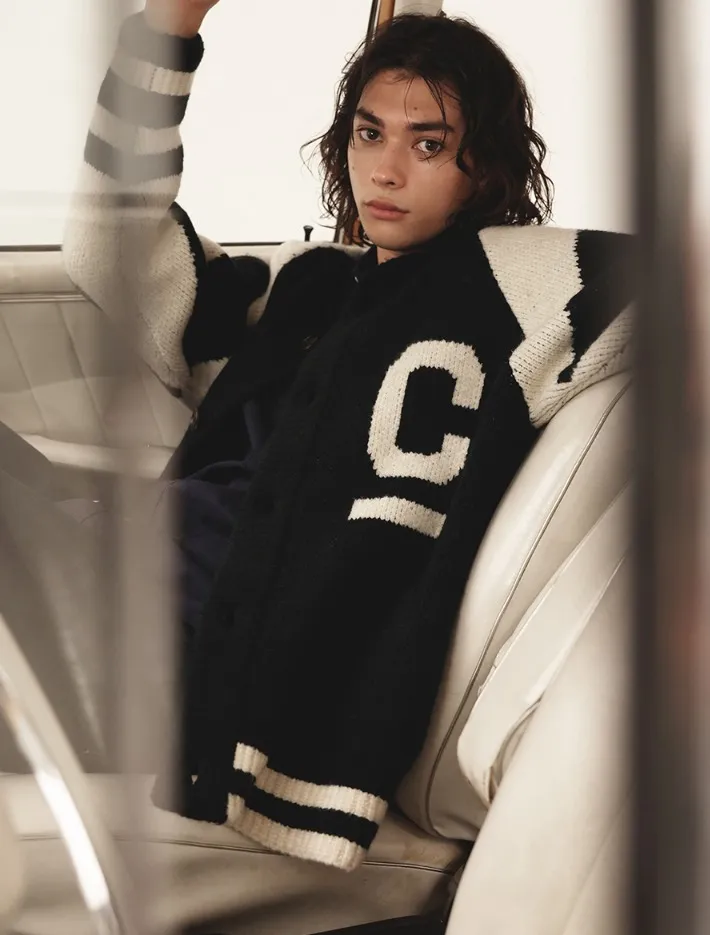 COVERNAT  |Unisex Street Style Logo Cardigans