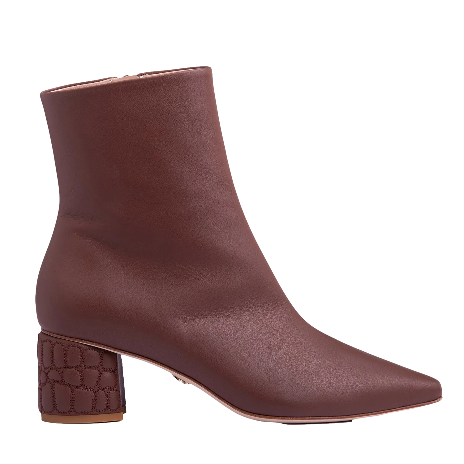 Croc Heel Boot 55 Saddle Brown