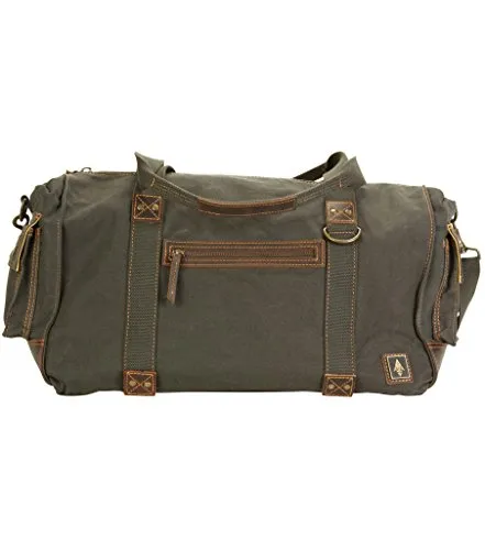 DamnDog Canvas & Leather Carry On 19