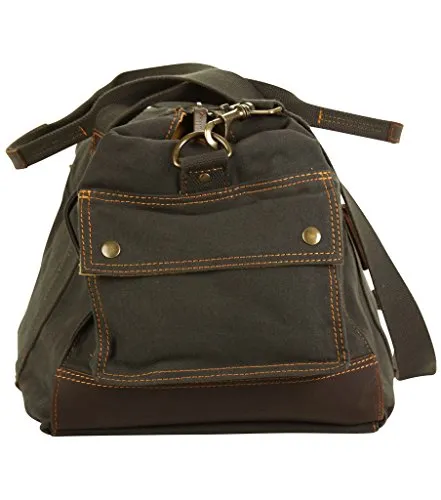 DamnDog Canvas & Leather Carry On 19