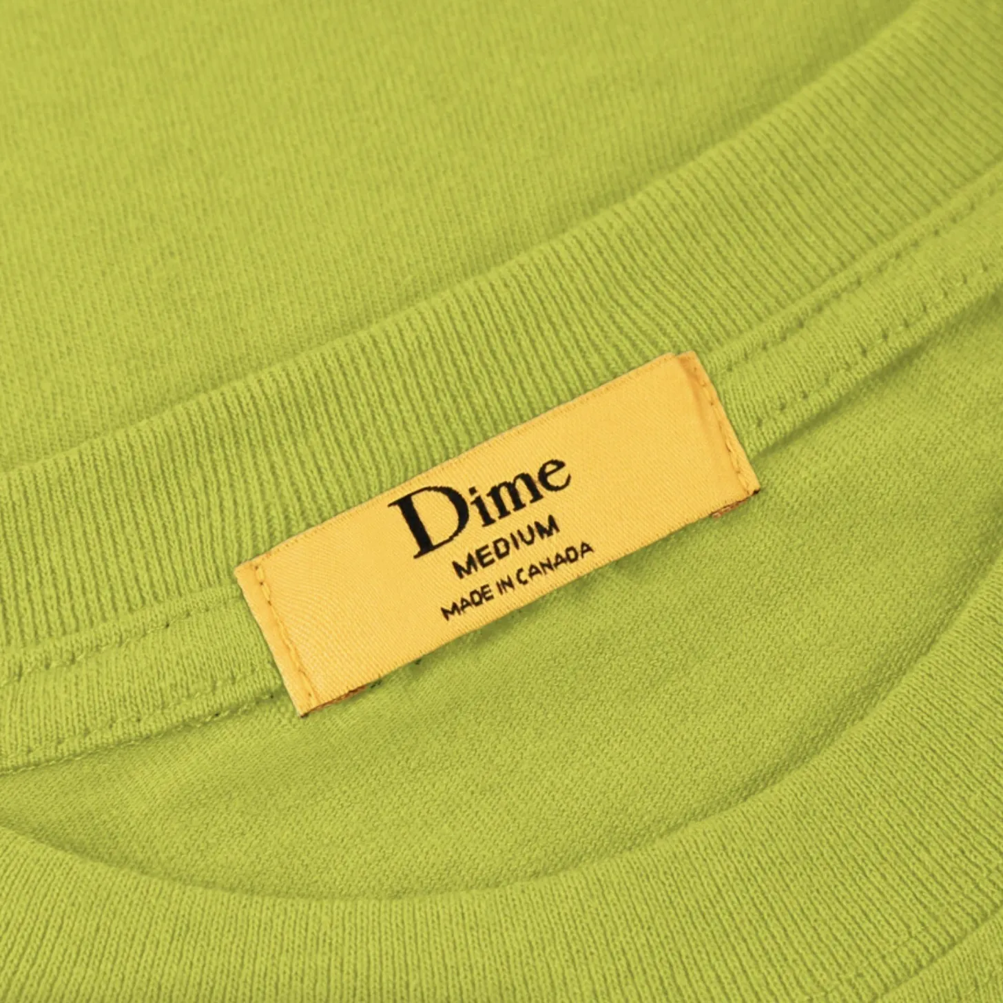 Dime  |Crew Neck Unisex Street Style Plain Cotton Short Sleeves