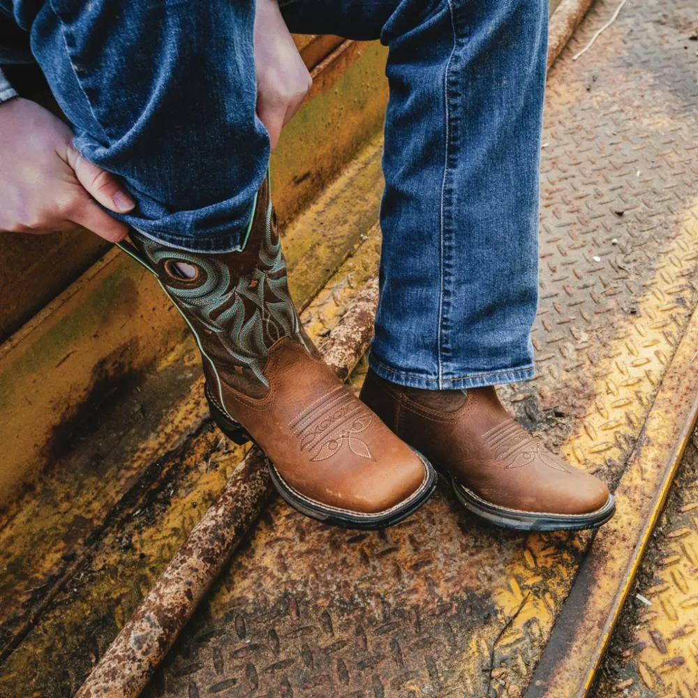 Durango Women's Maverick S 10 In Waterproof Work Boot Maverick Brown M