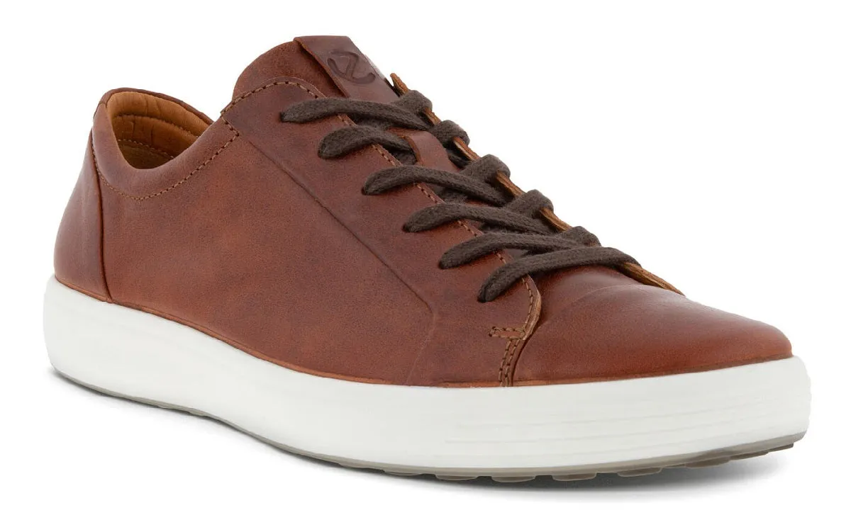 Ecco Men's Soft 7 City Sneaker Cognac