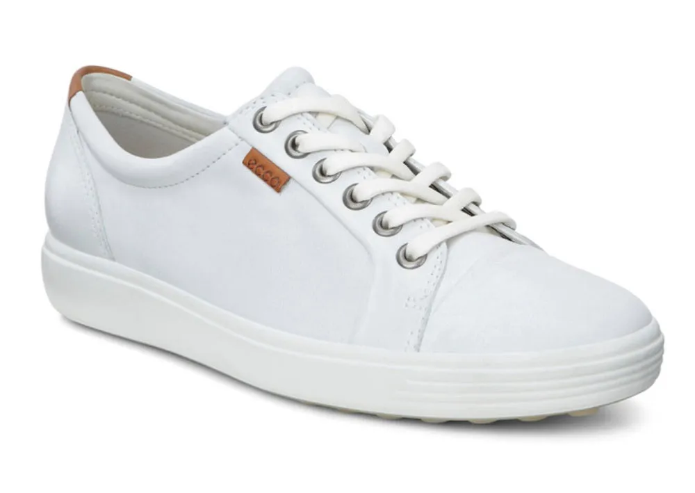 Ecco Women's Soft 7 Sneaker White