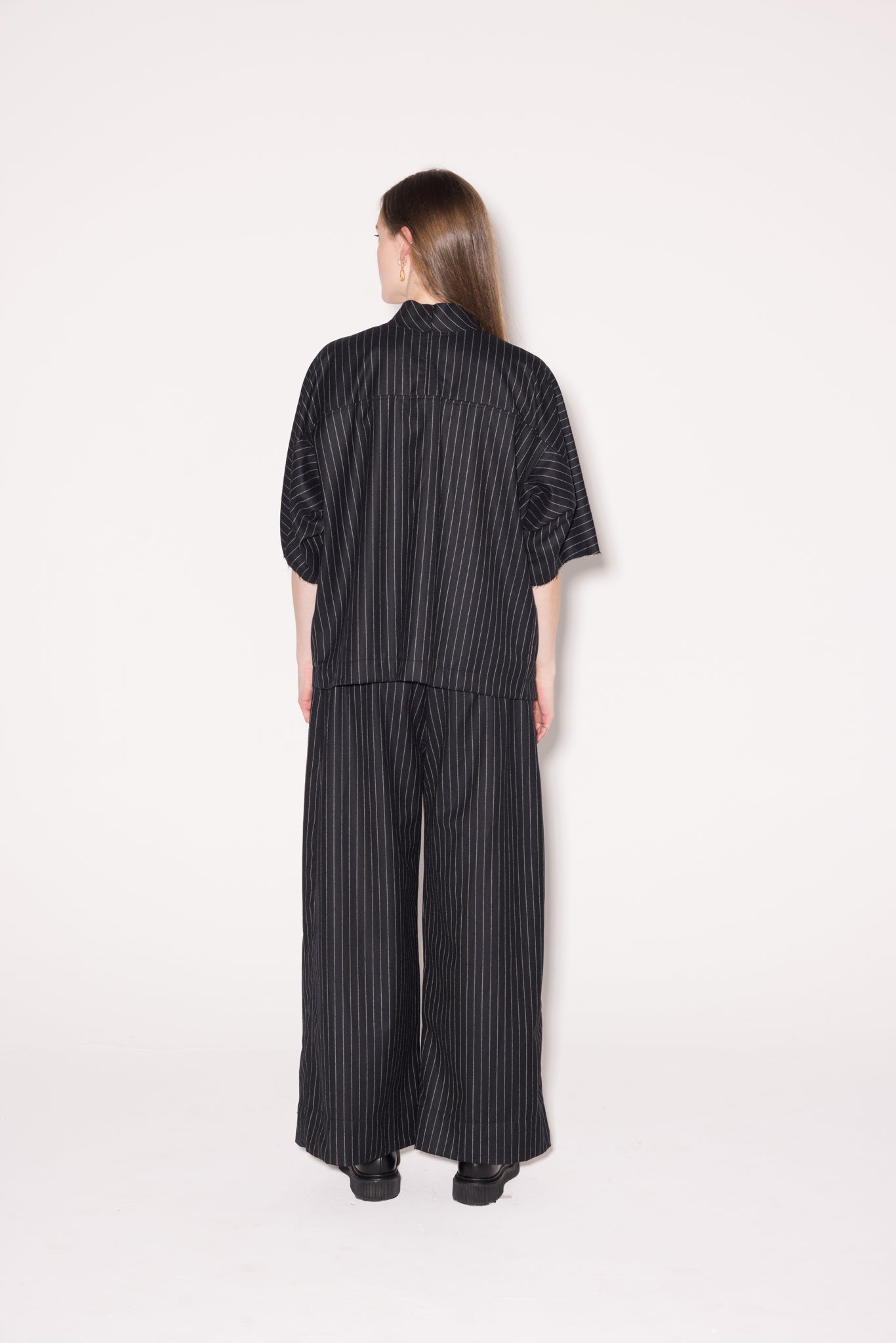 Equal Top | Black Pinstripe