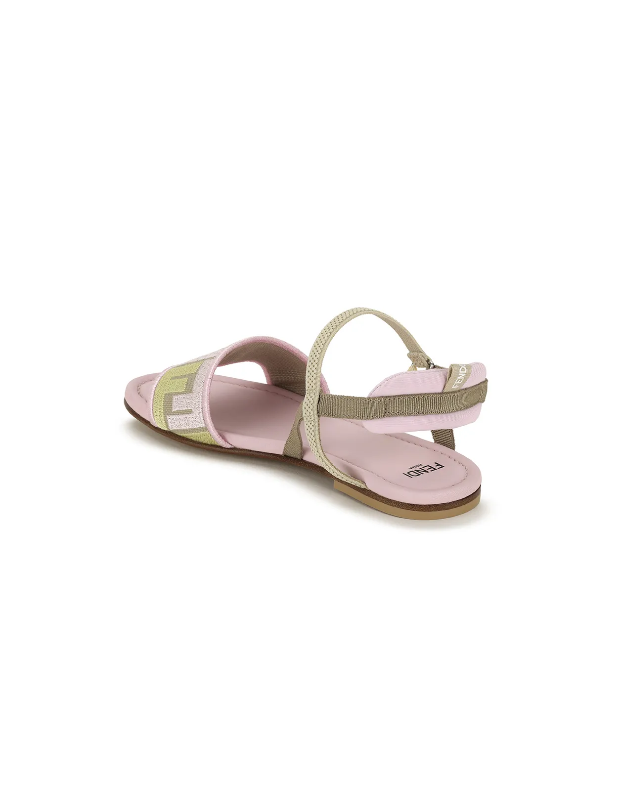 FENDI KIDS Pink FF Sandals