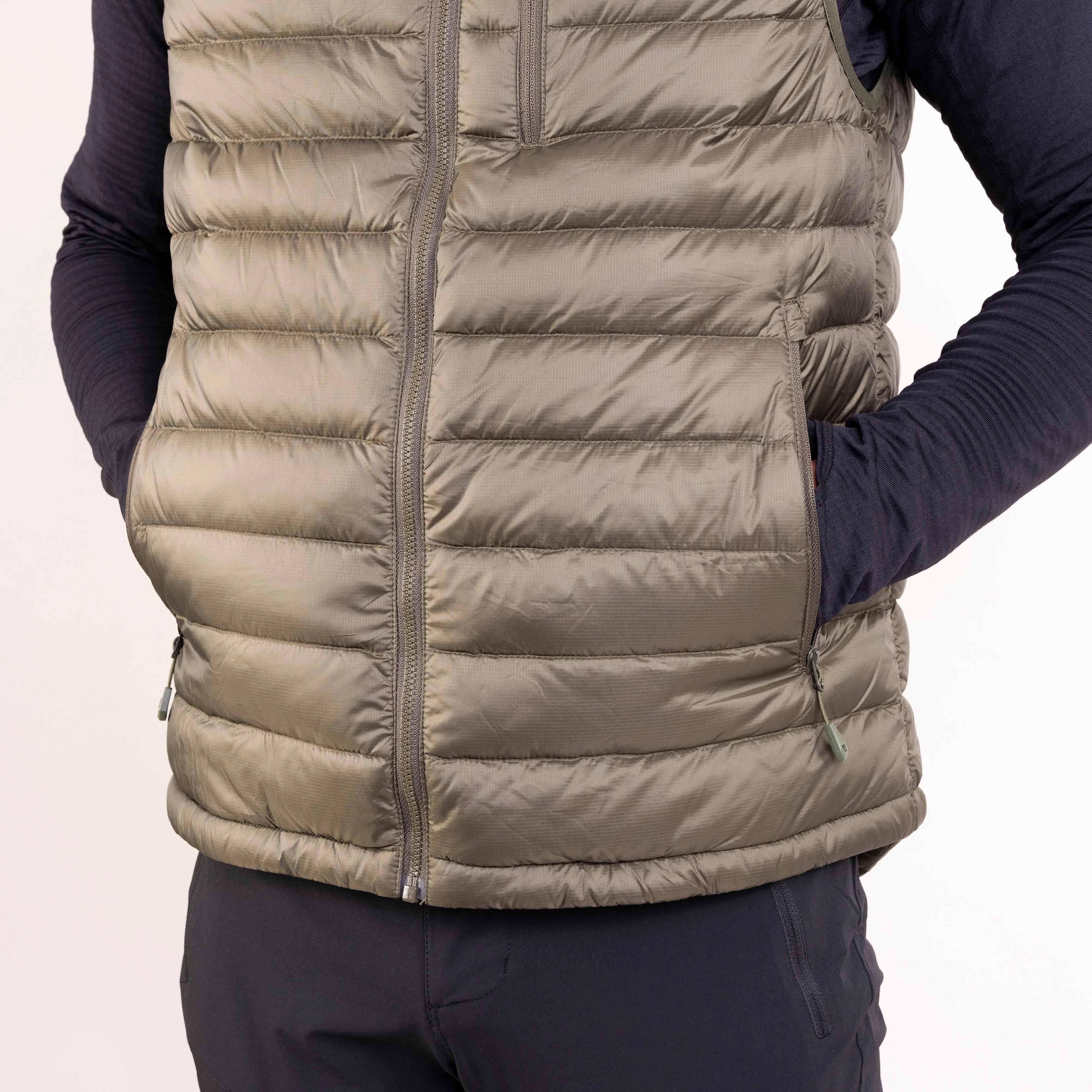 Filoment Vest Micro-baffle down gilet