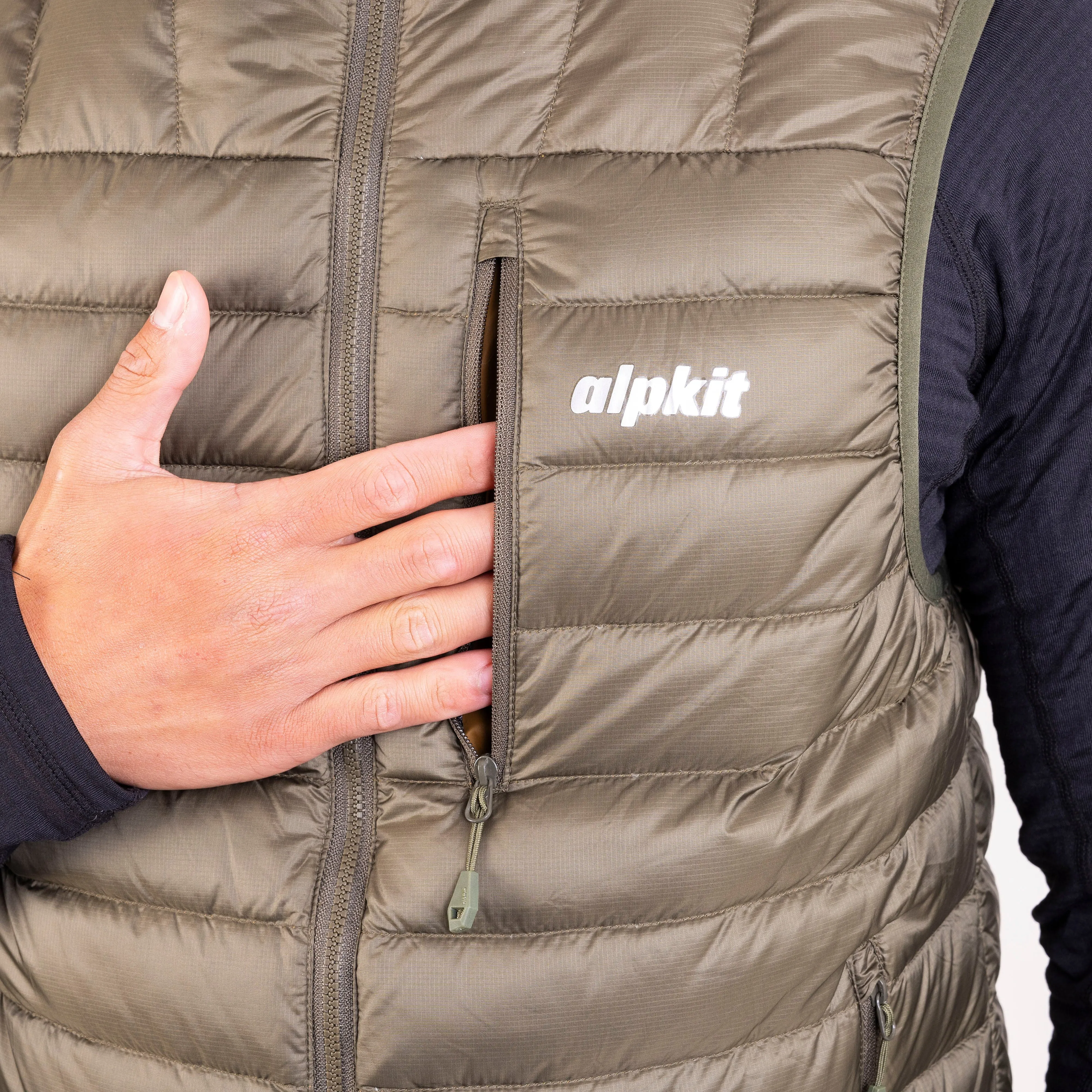 Filoment Vest Micro-baffle down gilet