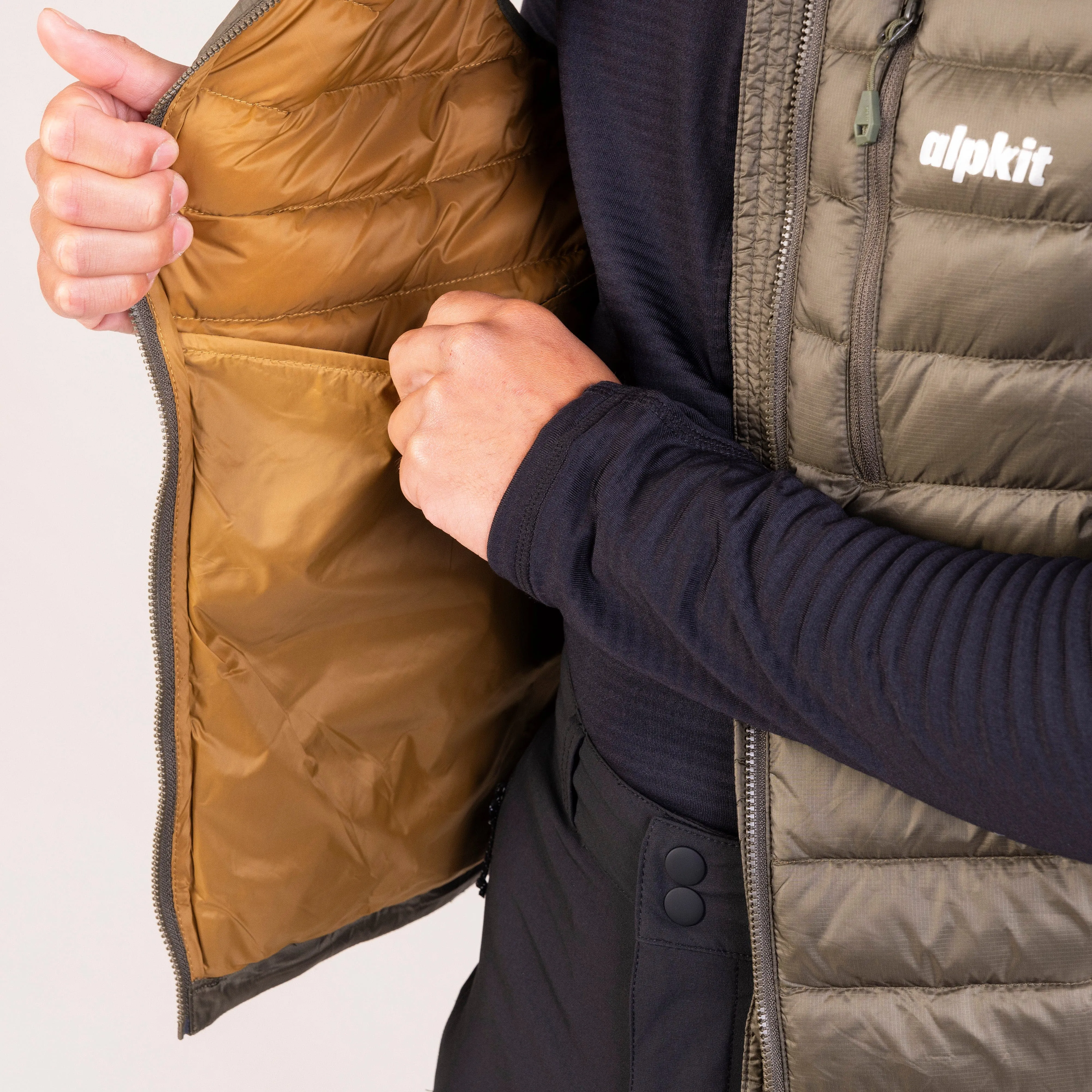 Filoment Vest Micro-baffle down gilet