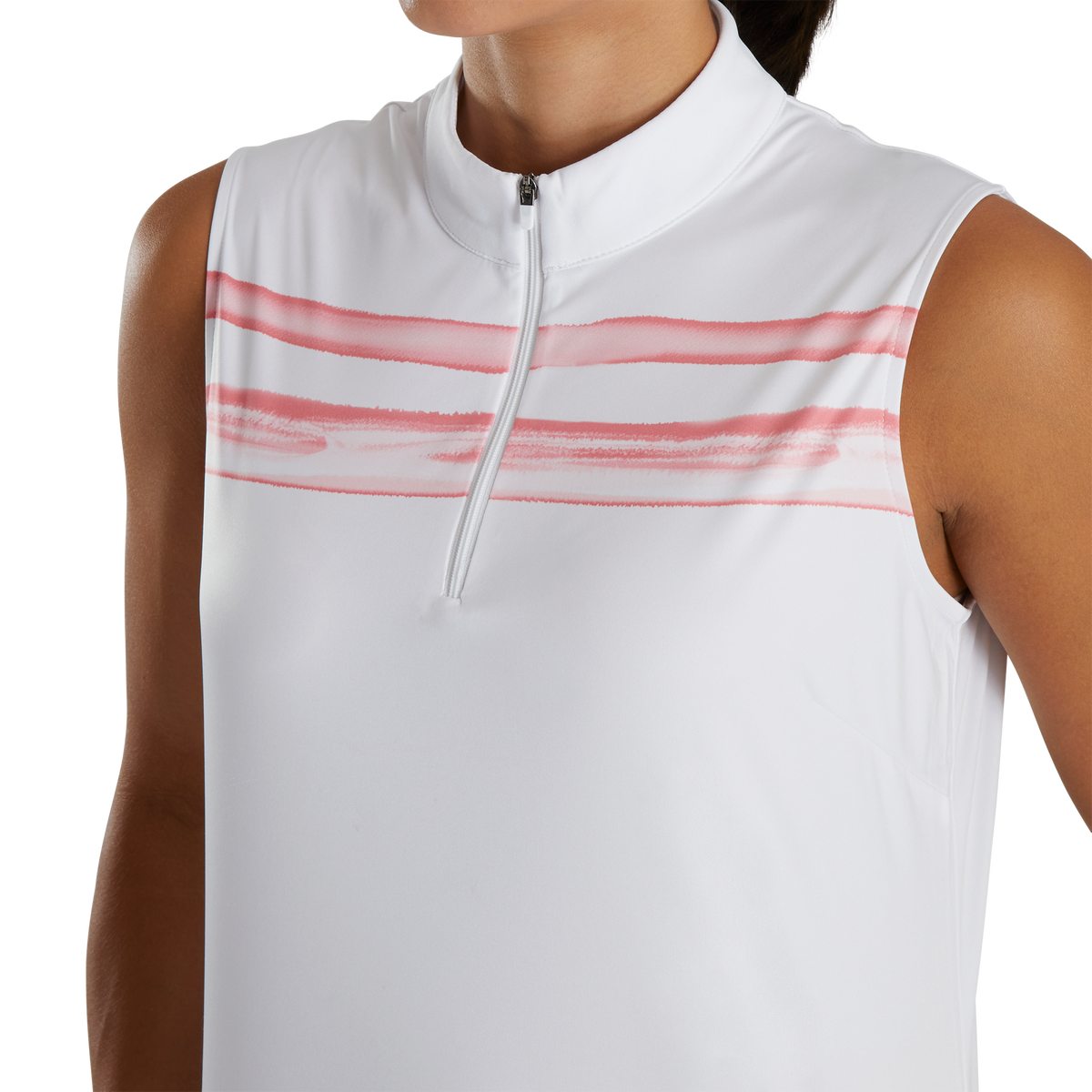 FootJoy Womens Sleeveless Watercolour Block Shirt