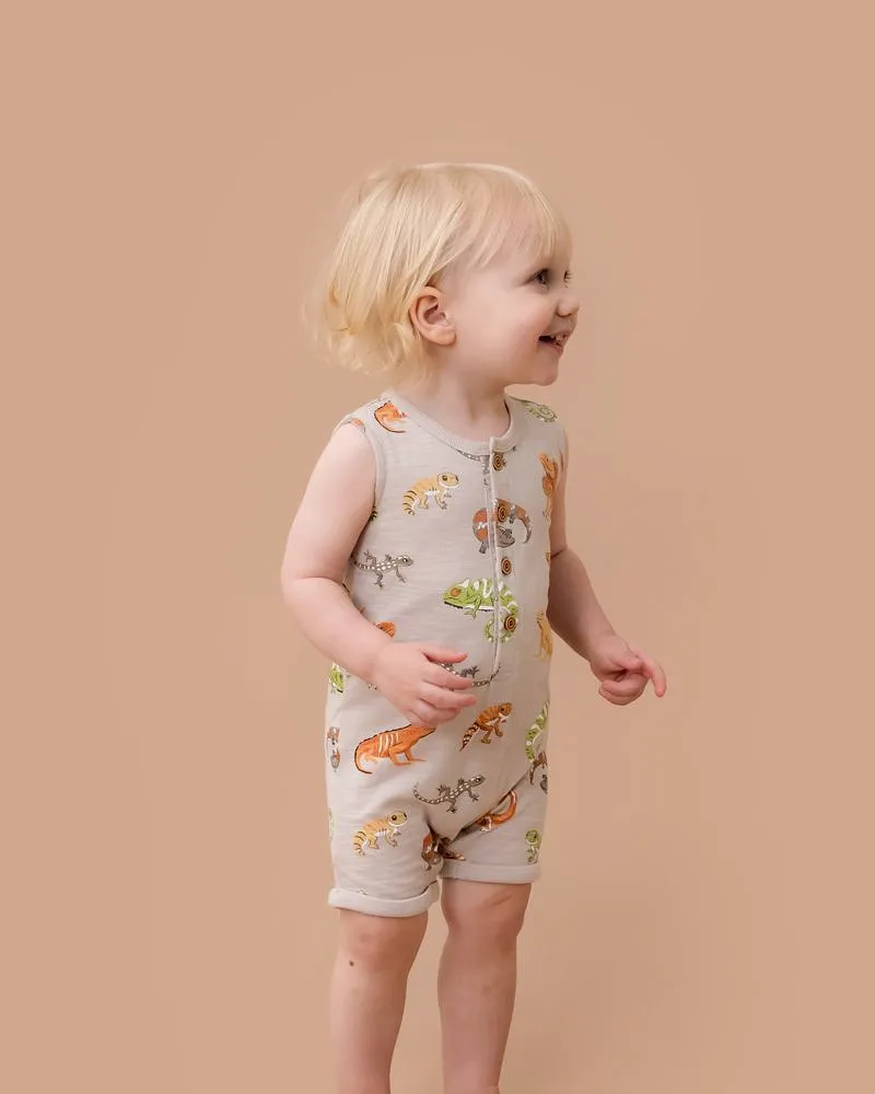 Fox & Finch Lounging Lizard SS Romper