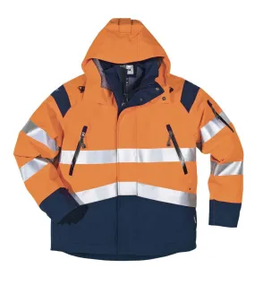 Fristads Kansas 100377 Gore-Tex Jacket Orange / Navy