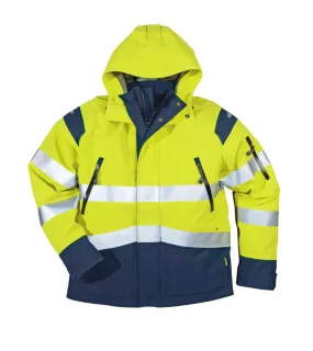 Fristads Kansas 100377 Gore-Tex Jacket Yellow / Navy