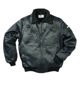 Fristads Kansas 100495 Pro Crafts Pilot Jacket With Pile Black