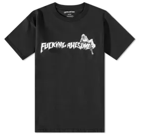 Fucking Awesome  |Crew Neck Unisex Street Style Cotton Short Sleeves