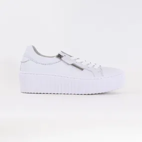 Gabor 43.200.21 Platform Sneaker (Women's) - White/Ice