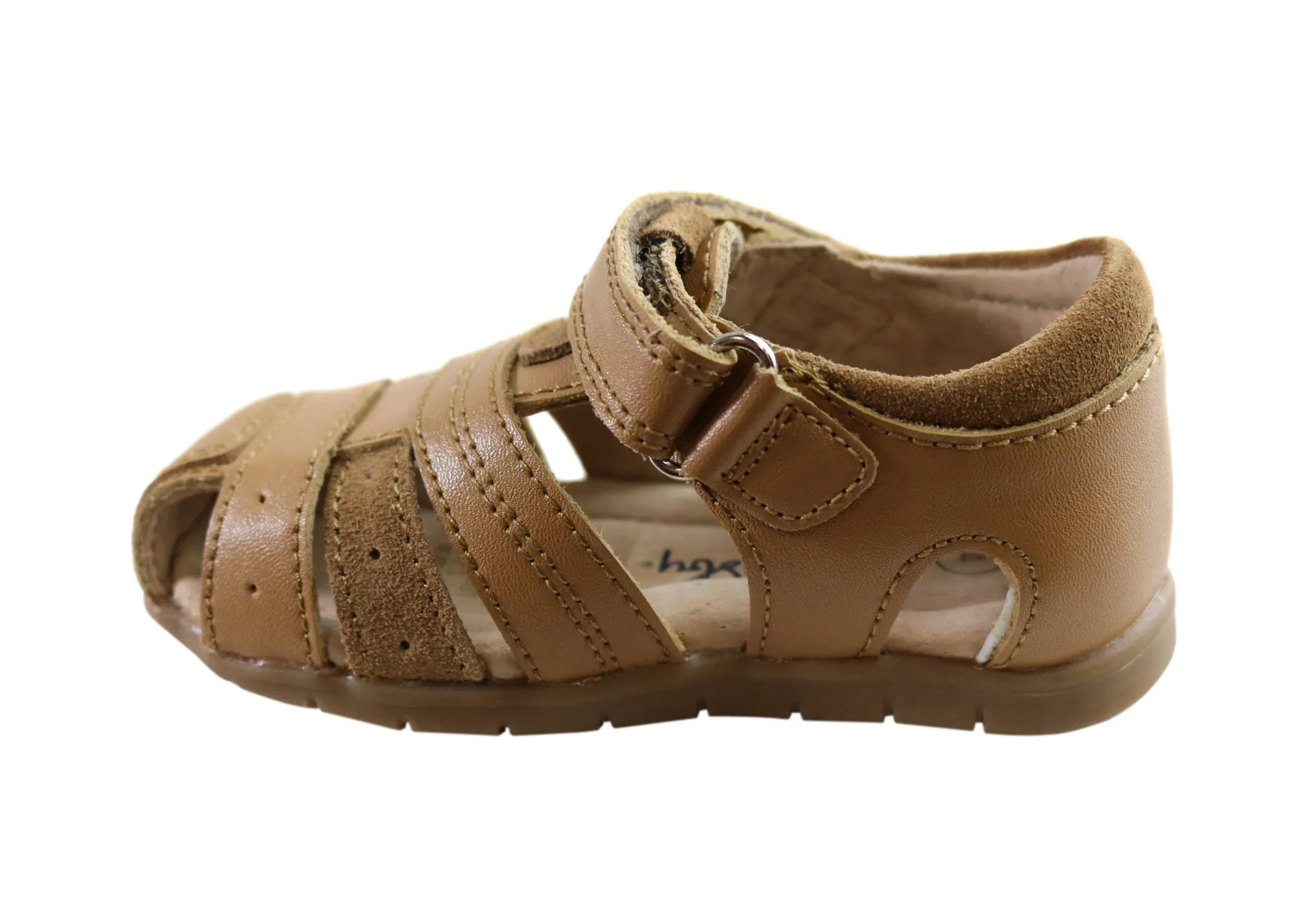 Grosby Albion Infant Toddler Kids Comfortable Leather Sandals