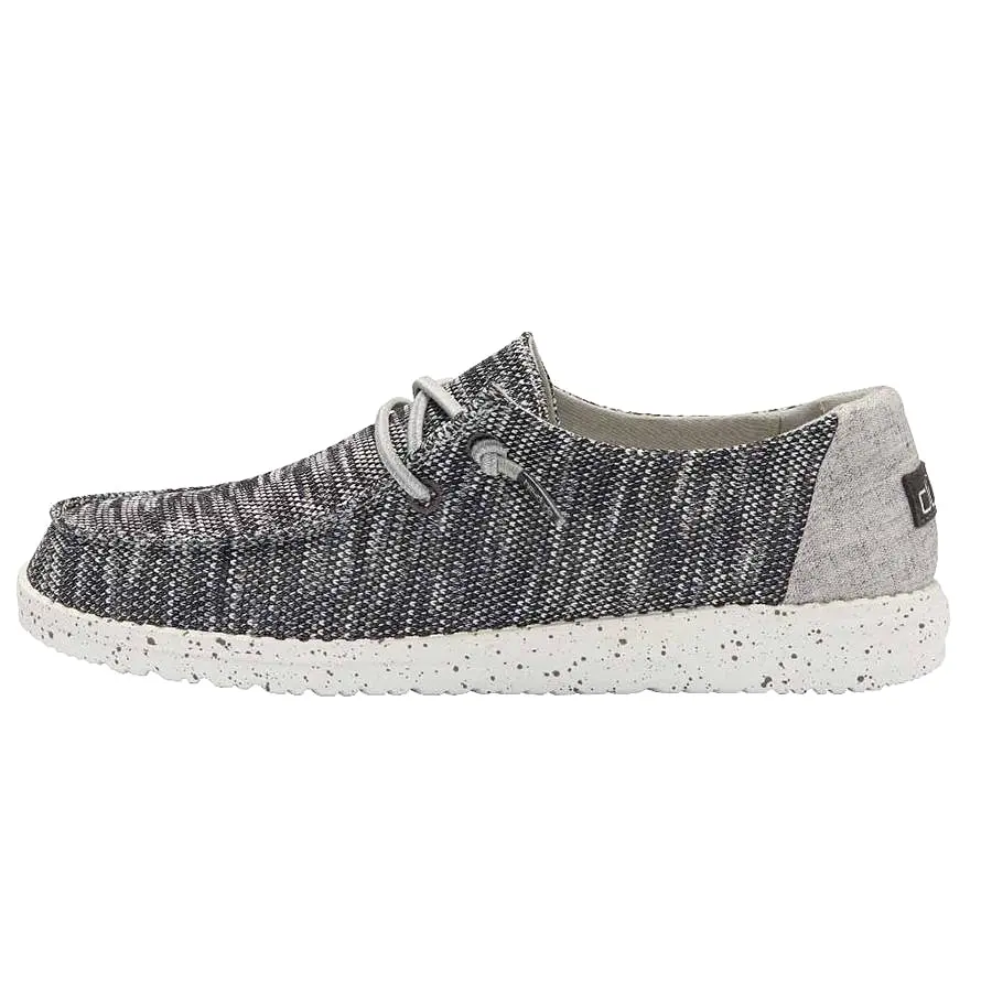 Hey Dude Wendy Chambray Women's Shoes Light Grey