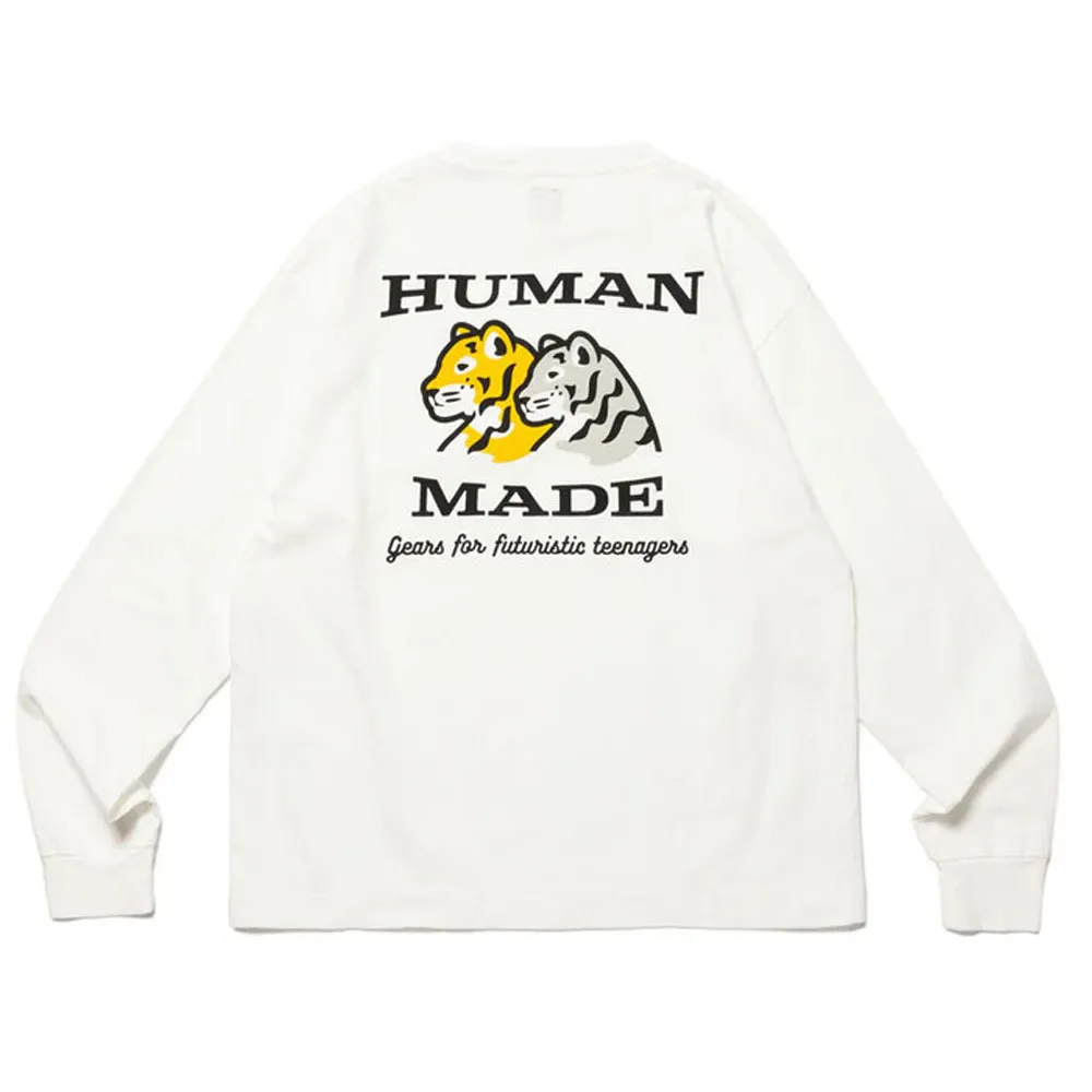 HUMAN MADE  |Unisex Street Style Collaboration Logo T-Shirts