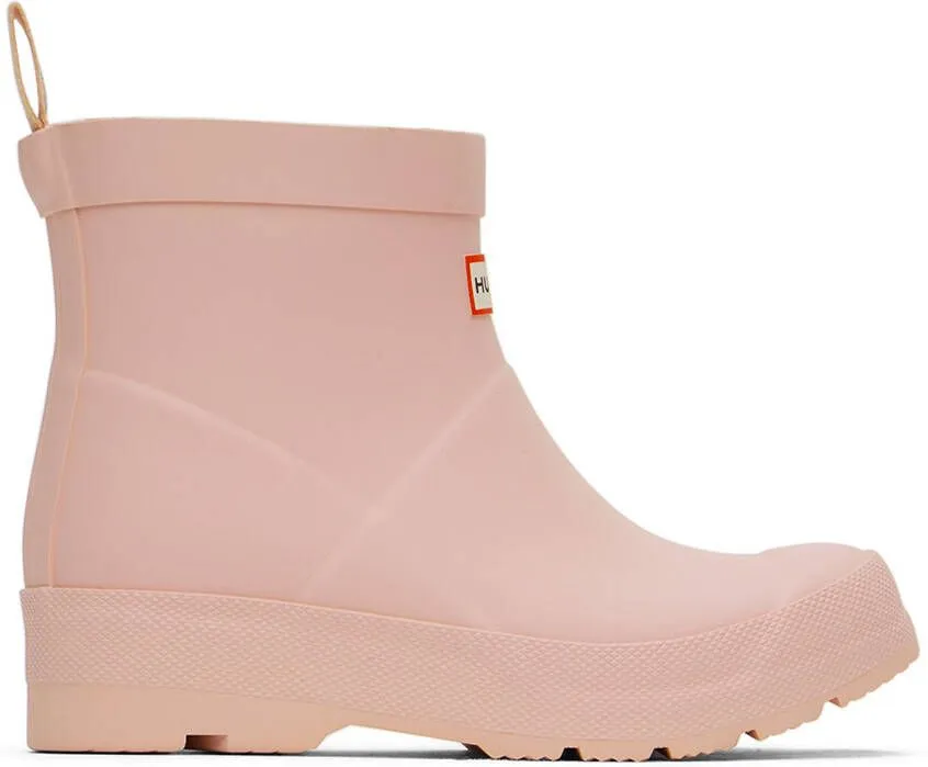 Hunter Kids Pink Play Little Kids Boots