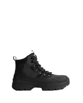 Hunter  Men's S Explorer Duck Boot Black M