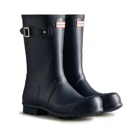 Hunter Original Short Mens Wellington Boots - Navy