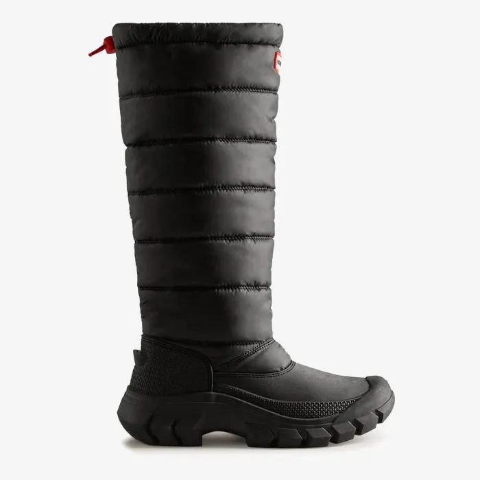 Hunter  Women's S Intrepid Tall Snow Boot Black M