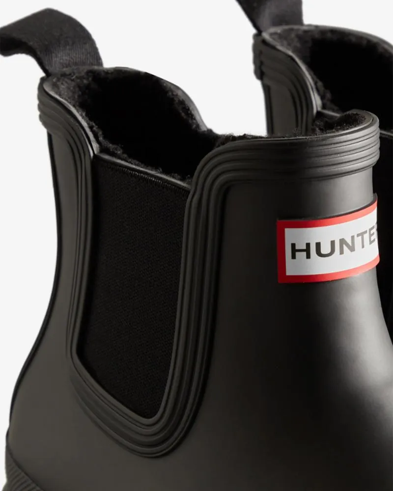 Hunter  Women's S Original Chelsea Insulated Boot Black M