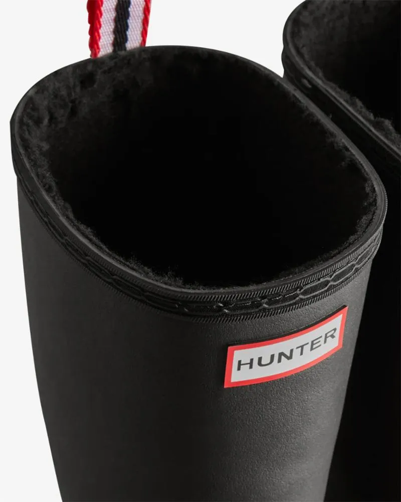 Hunter  Women's S Play Tall Sherpa Insulated Boot Black M