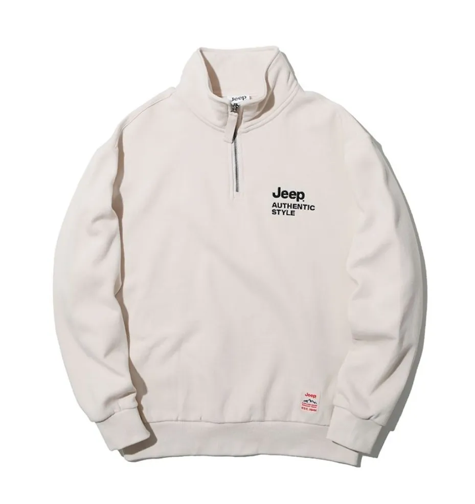 JEEP  |Unisex Sweat Street Style Long Sleeves Cotton Logo