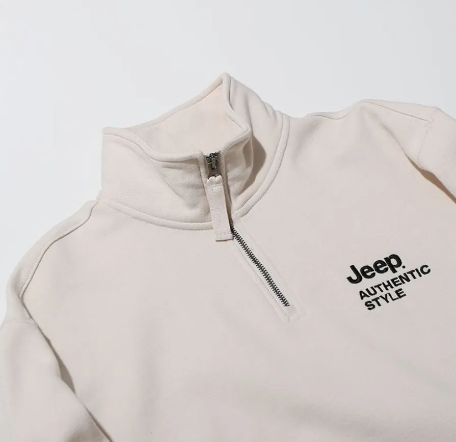 JEEP  |Unisex Sweat Street Style Long Sleeves Cotton Logo