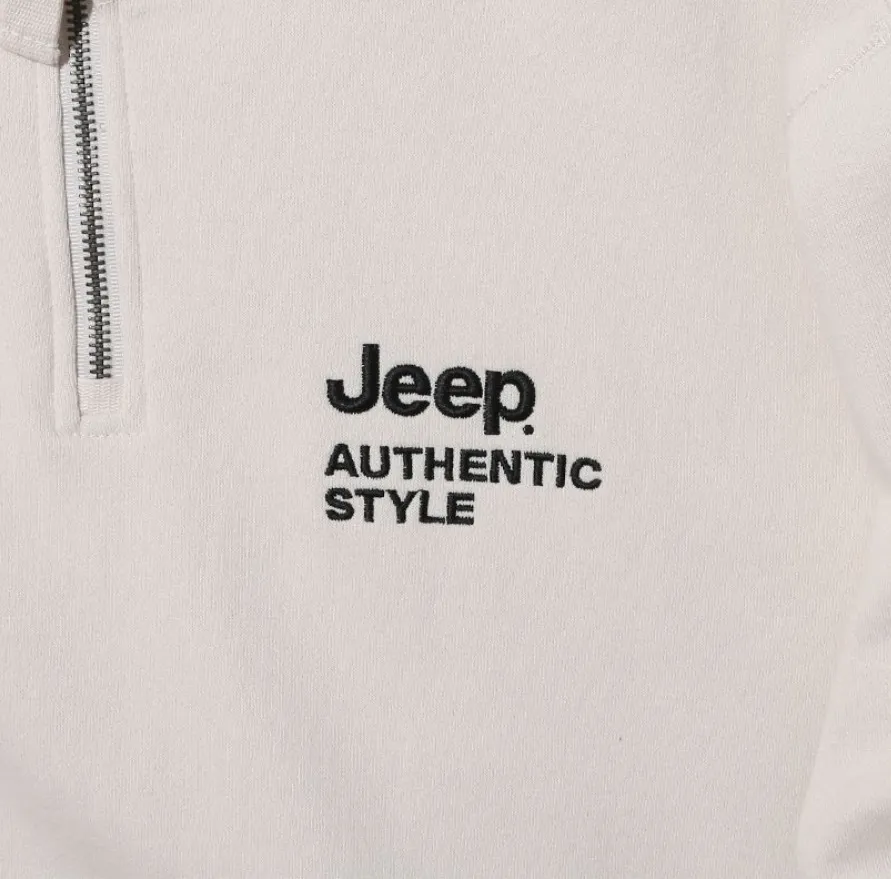 JEEP  |Unisex Sweat Street Style Long Sleeves Cotton Logo