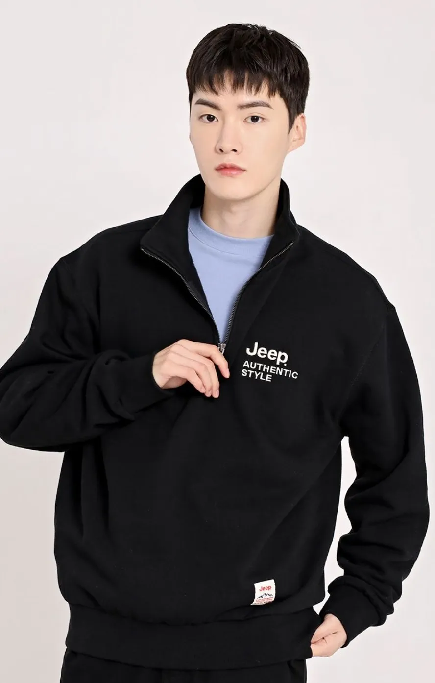 JEEP  |Unisex Sweat Street Style Long Sleeves Cotton Logo