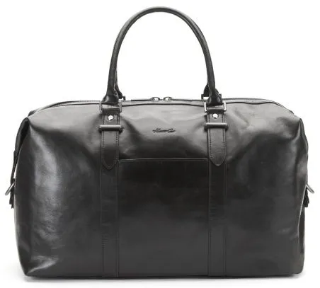 Kenneth Cole Smooth Leather Duffle Bag 