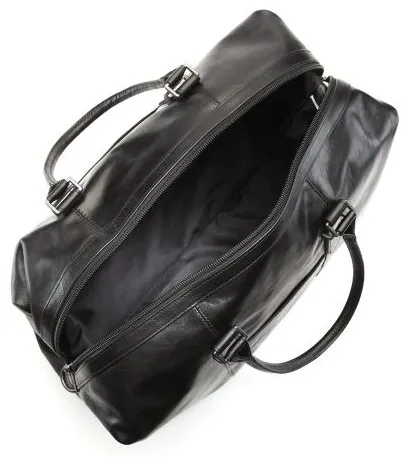 Kenneth Cole Smooth Leather Duffle Bag 