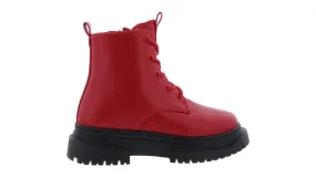 Kids Thick Outsole Lace Up Boot