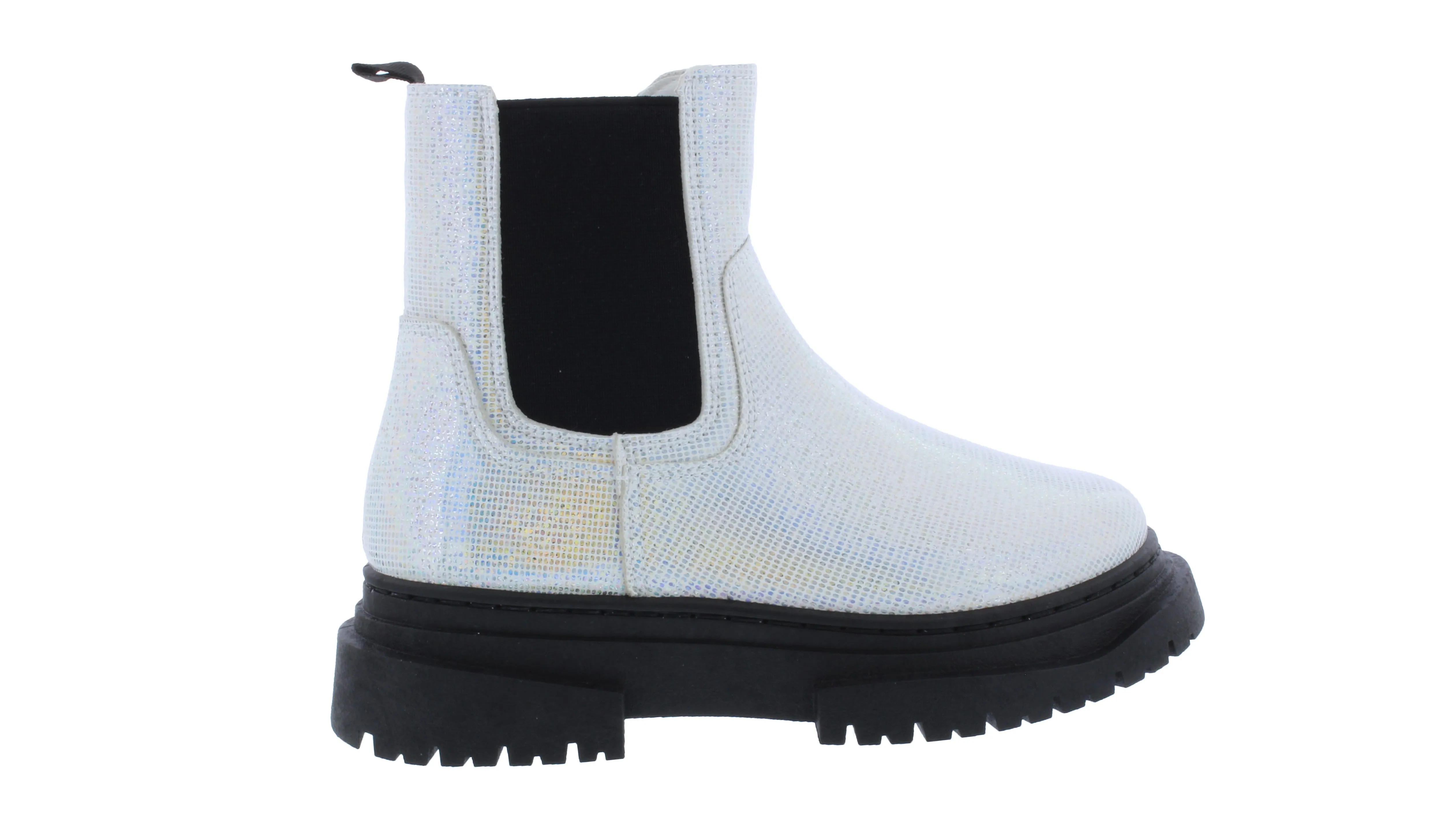 Kids Thick Outsole Zip Up Boot