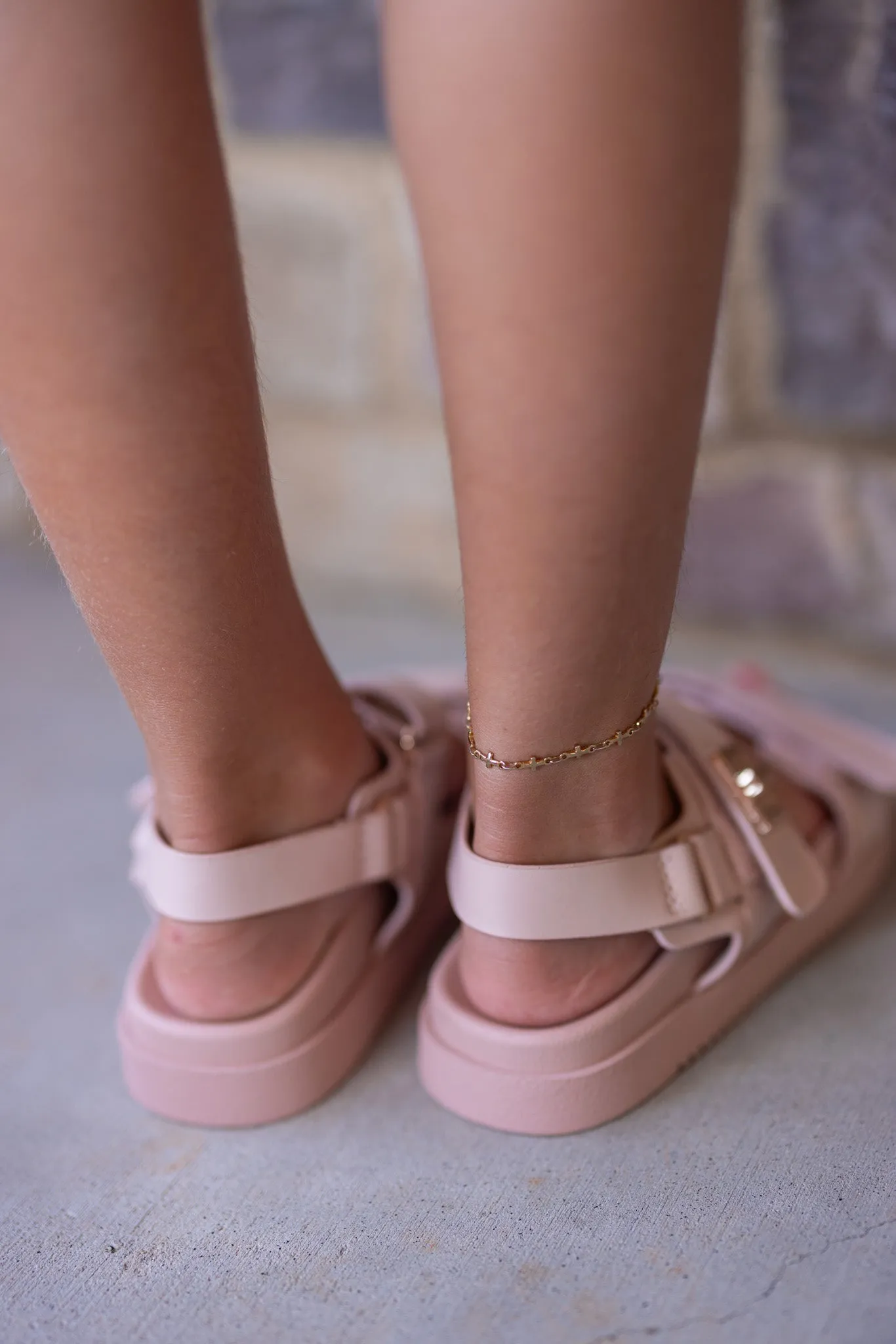 Kids Victoria Platform Sandals - Pink