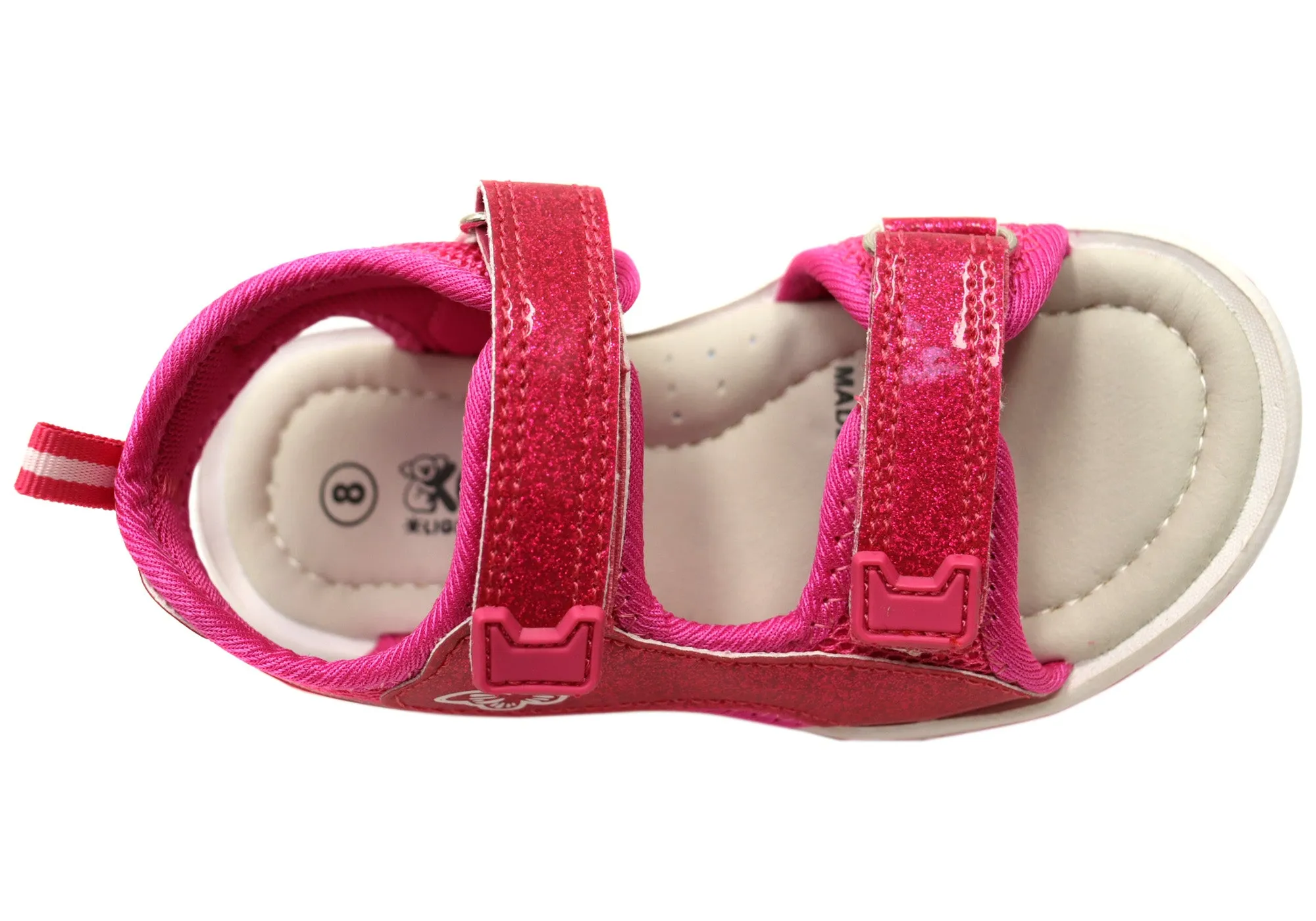 Koala Lights Flair Comfortable Girls Kids Light Up Sandals