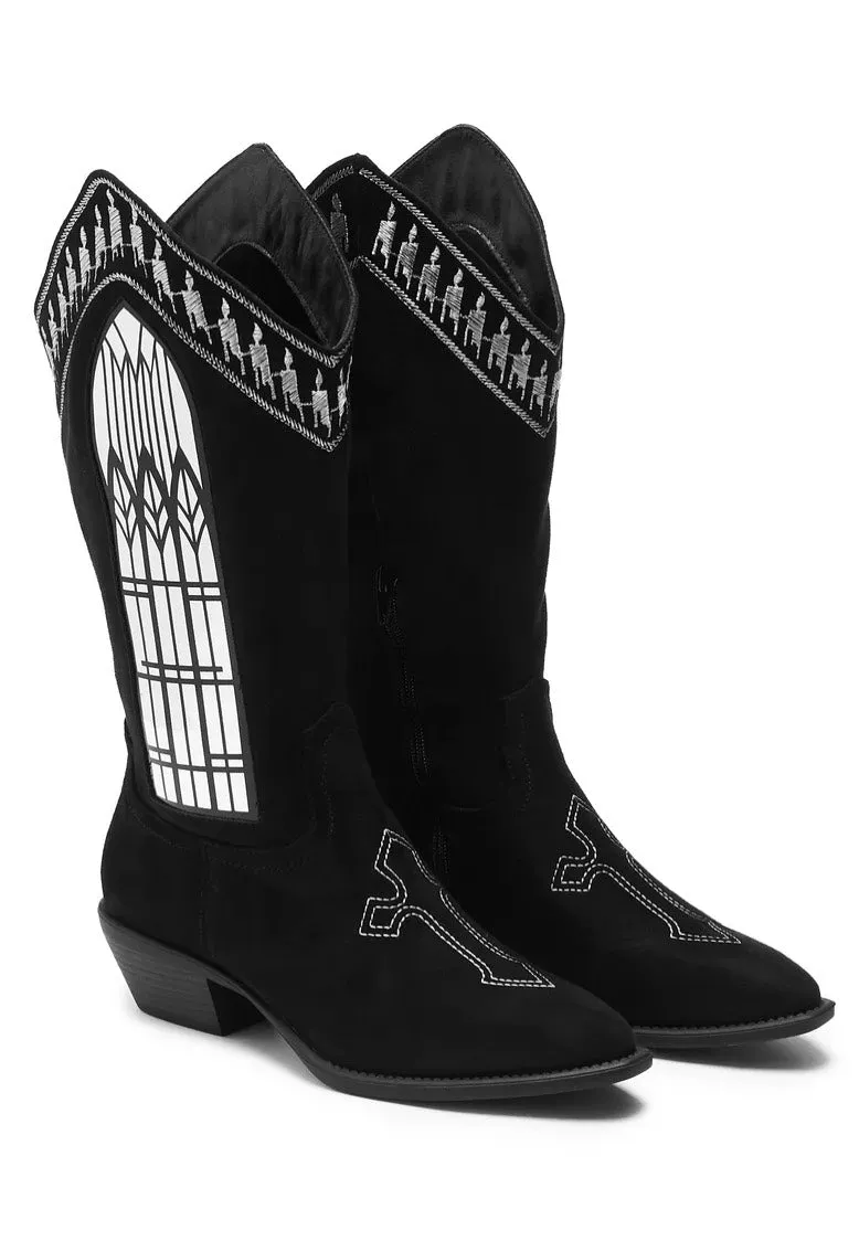 Koi Footwear - Broken Confessions Cowboy Black - Girl Shoes