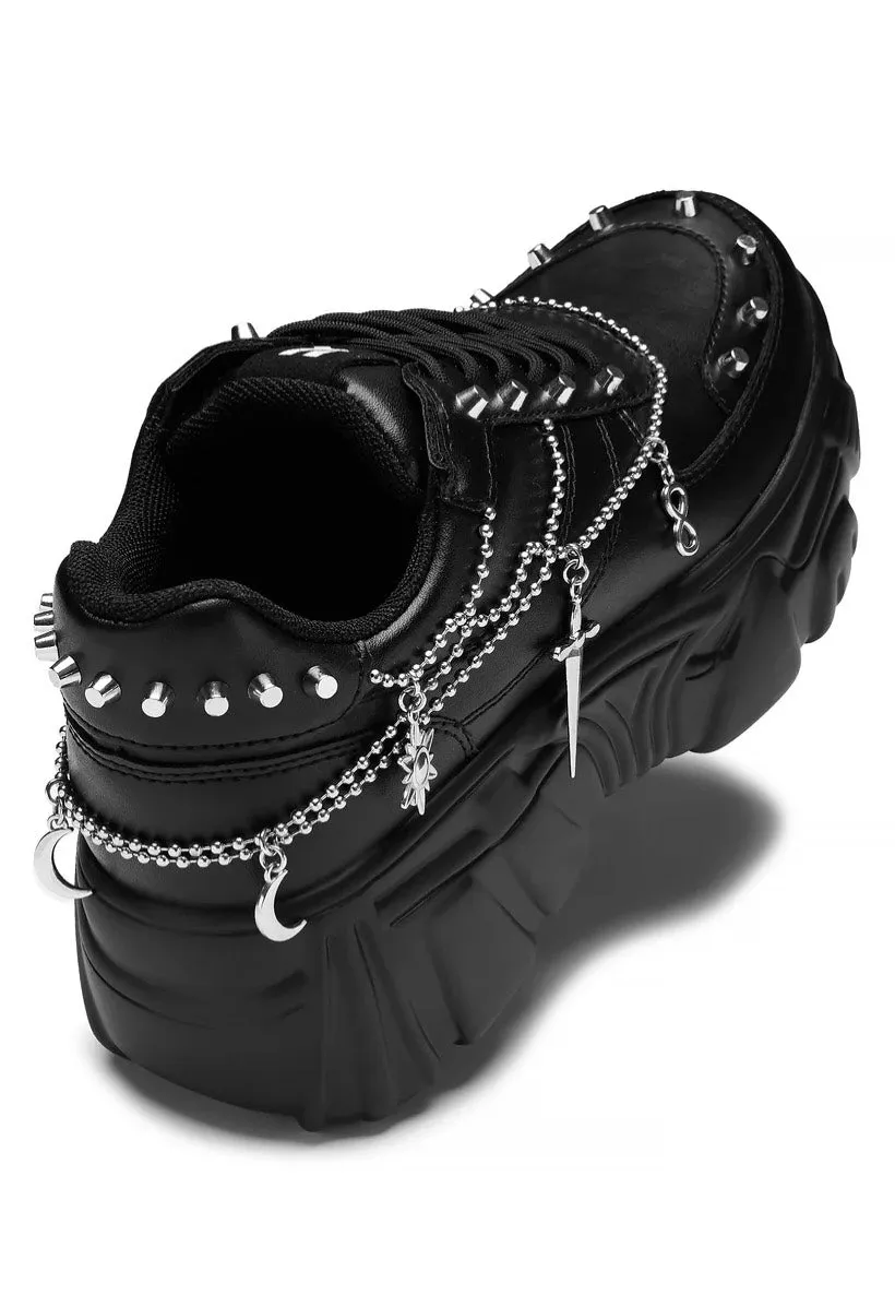 Koi Footwear - JINX Mystic Charm Trainer Black - Girl Shoes