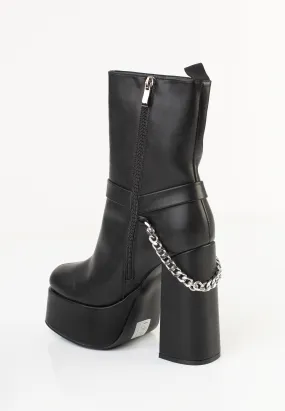 Koi Footwear - Natron Platform Heeled Chain - Girl Shoes