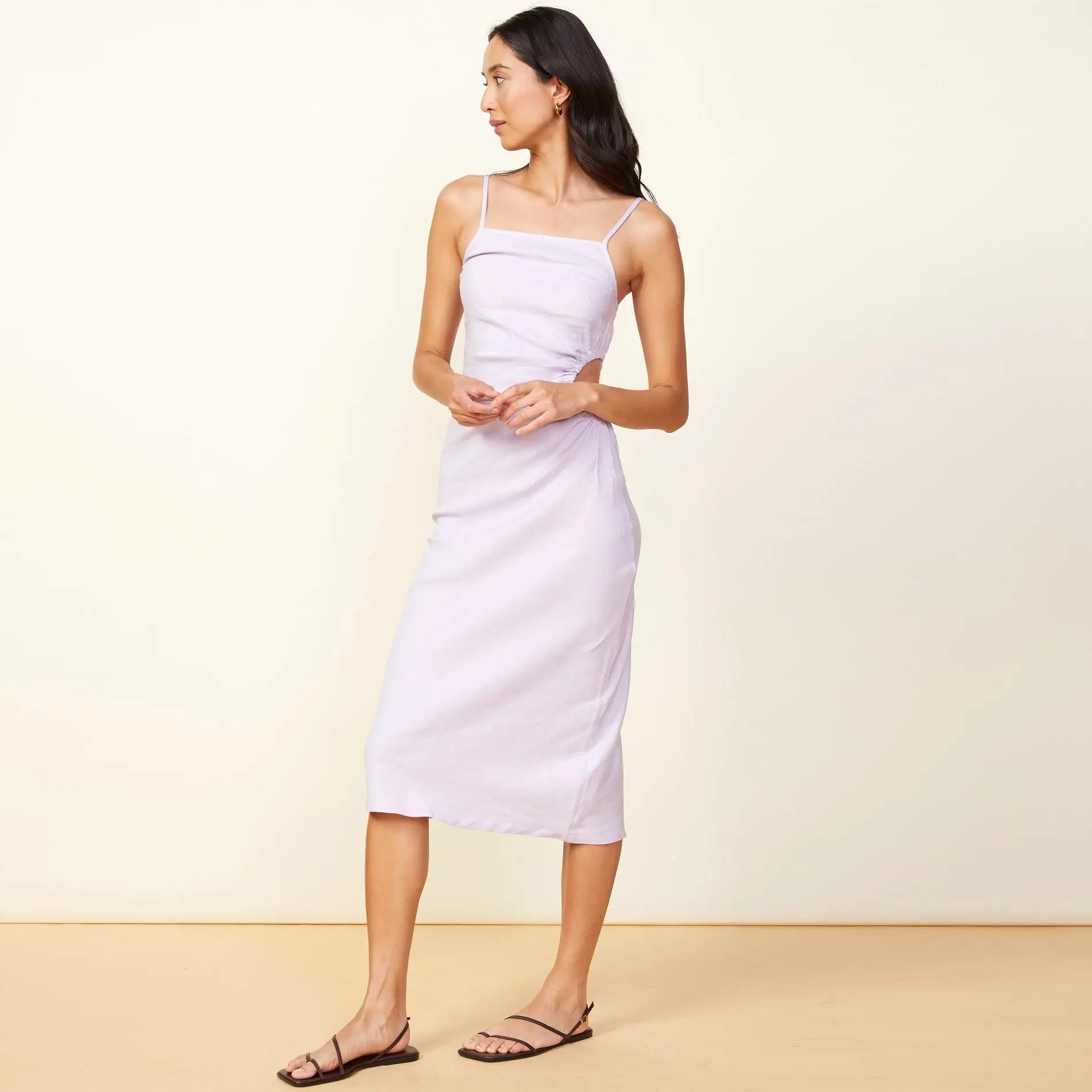 Linen Slip Dress