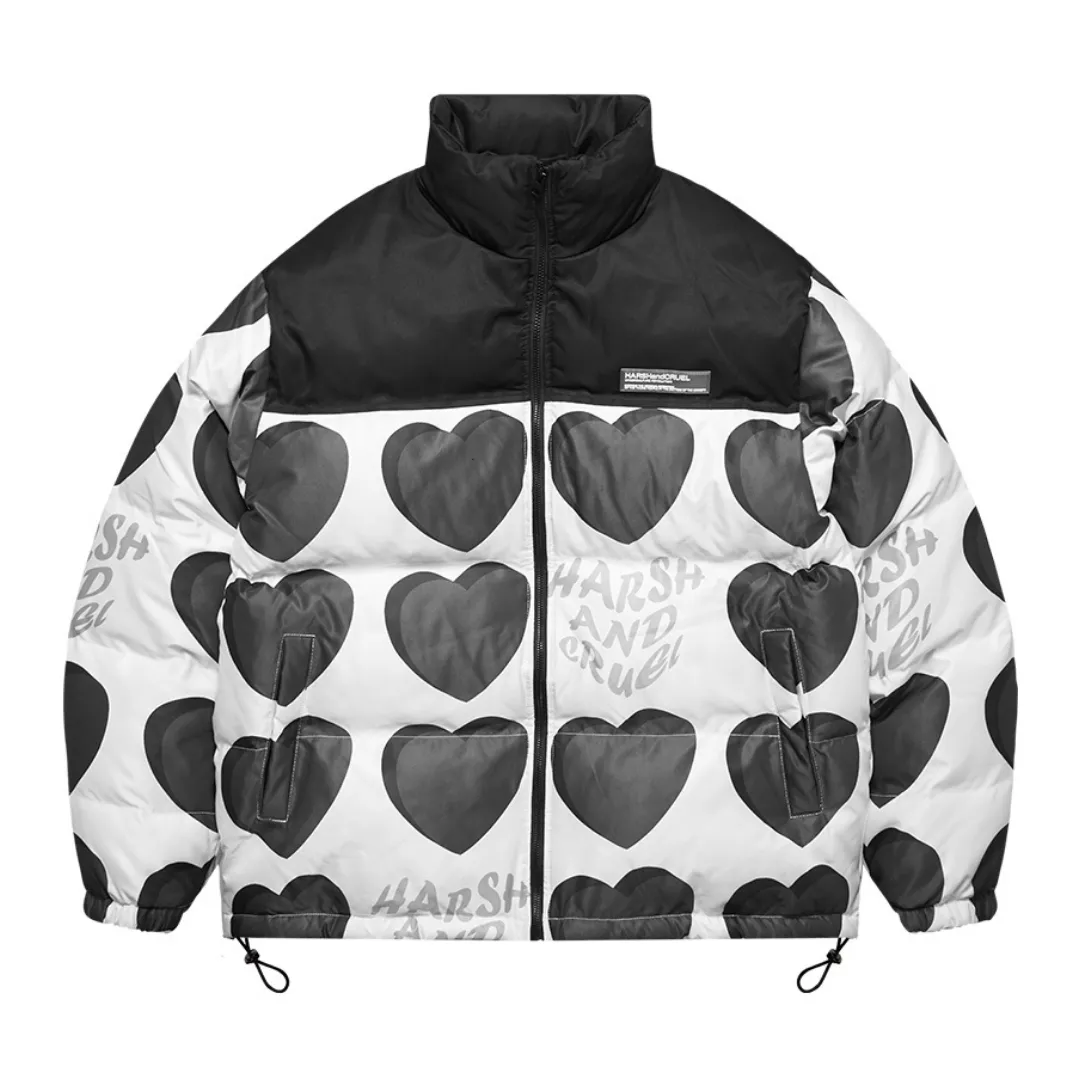 Love Full Print Down Jacket