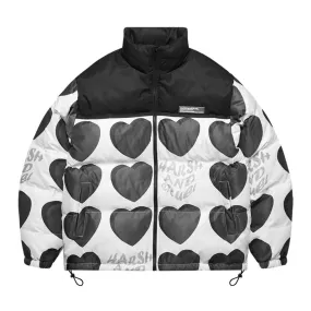 Love Full Print Down Jacket