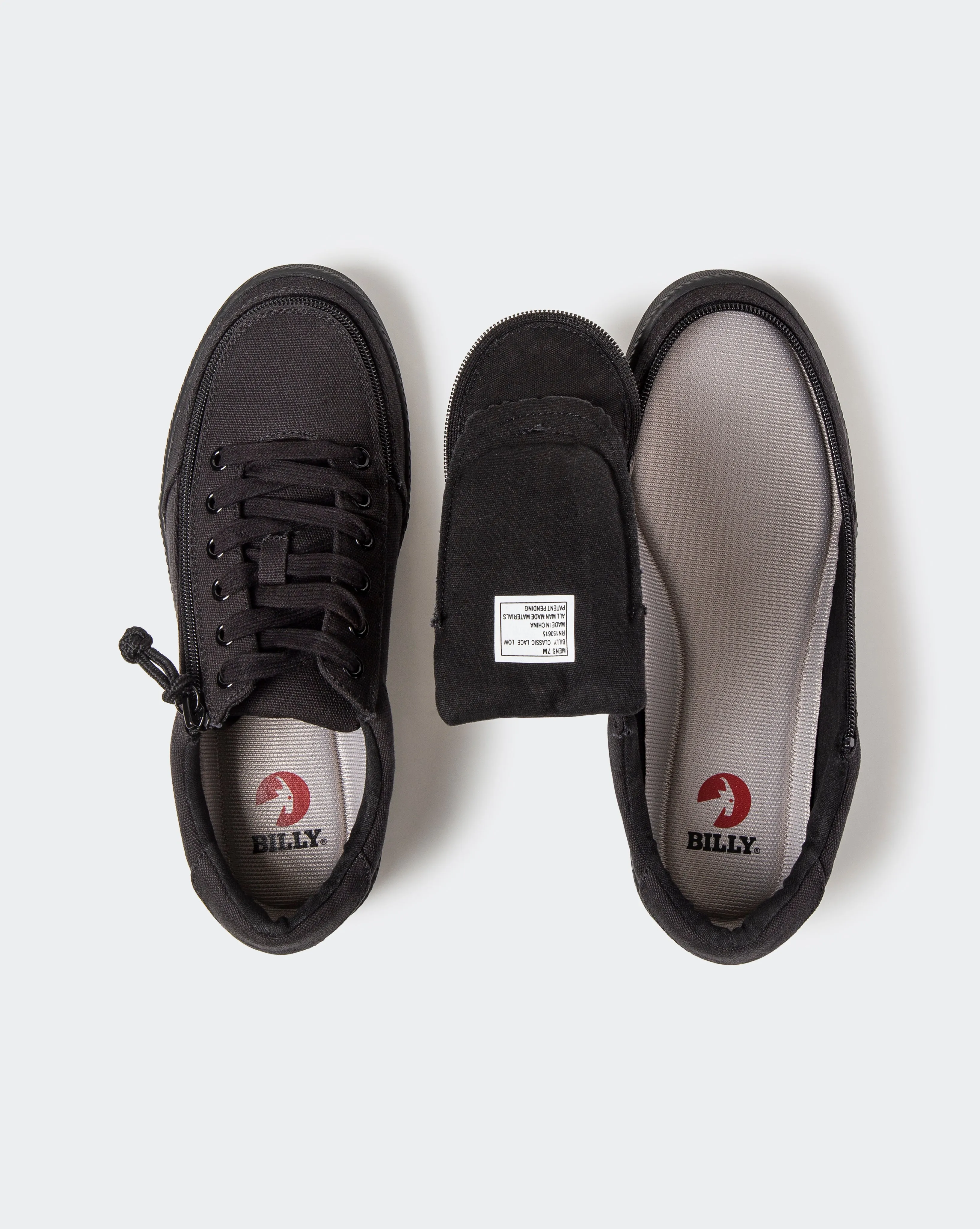 Low Rise Sneaker (Men) - Black to the Floor