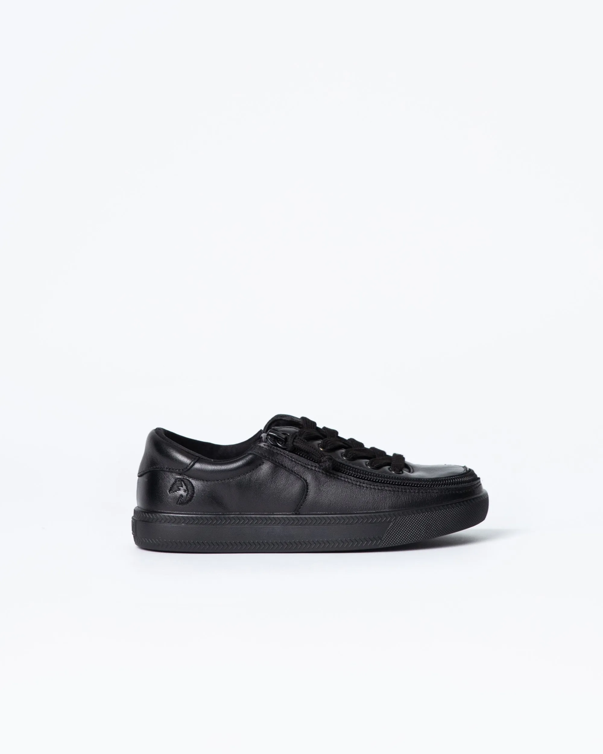 Low Rise Sneaker (Toddler) - Black to the Floor Leather