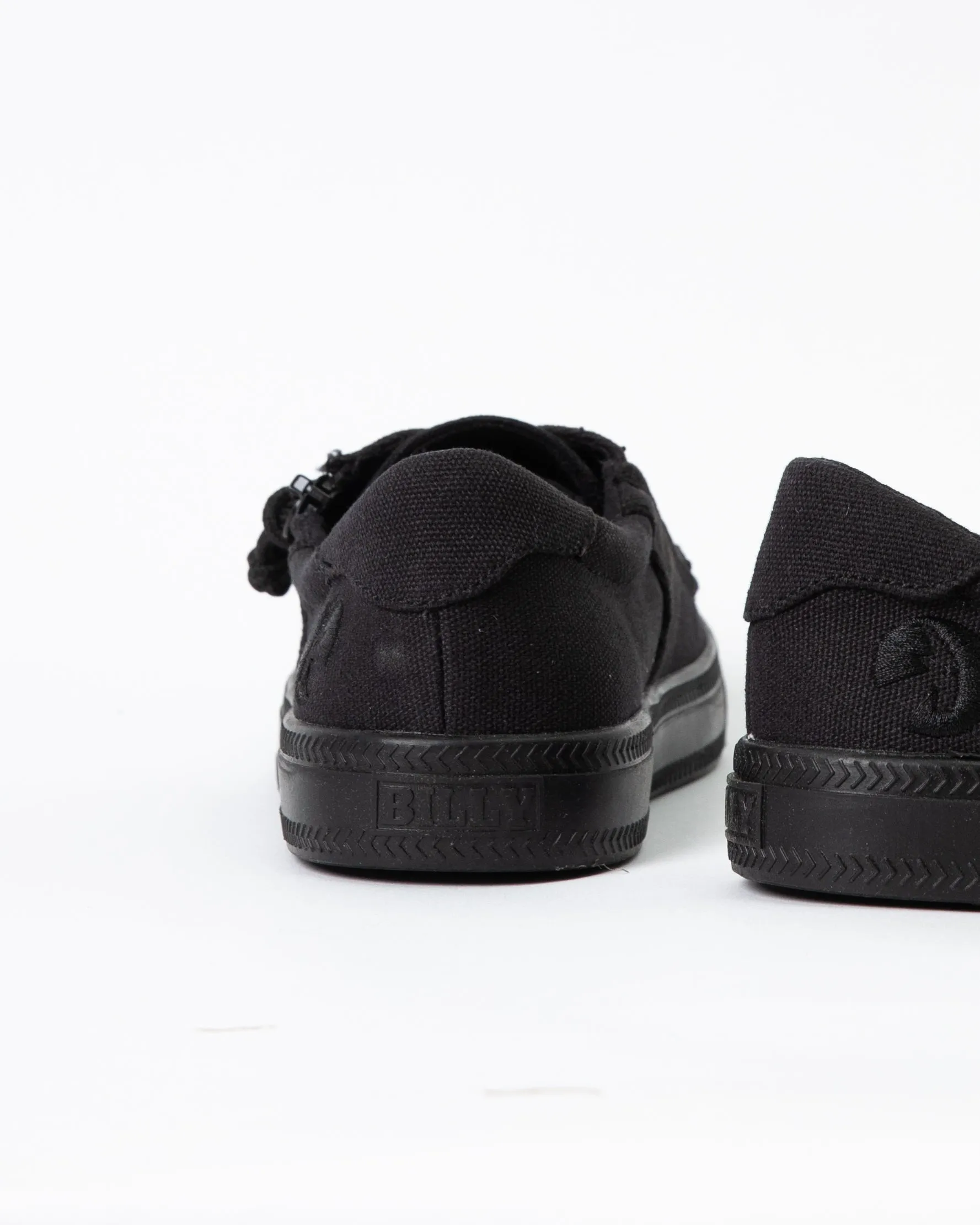 Low Rise Sneaker (Toddler) - Black to the Floor