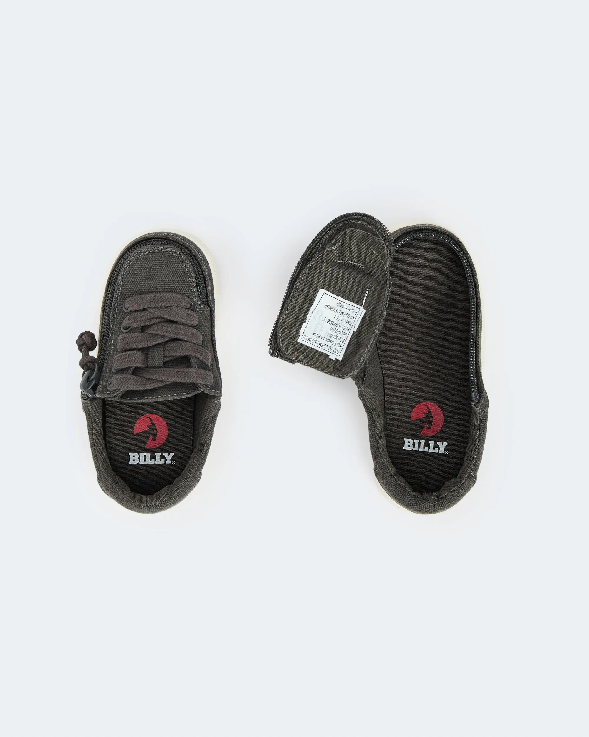 Low Rise Sneaker (Toddler) - Dark Grey